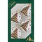 Christmas by Krebs 4ct Porcelain White and Green Tree Matte Christmas Ball Ornaments 2.5" (67mm)
